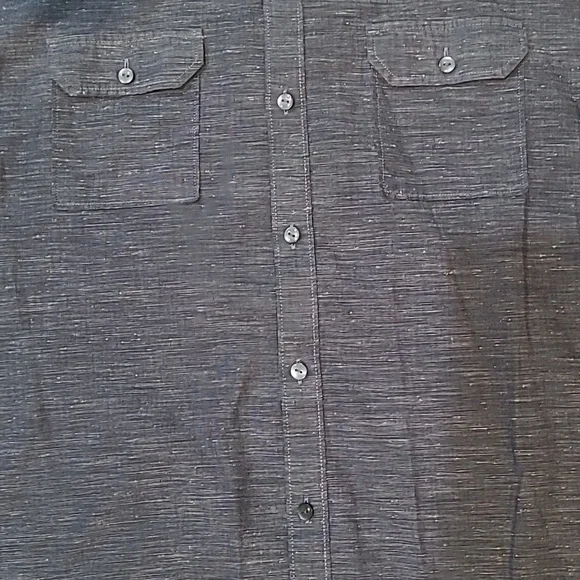 Van Heusen men's large blueish grey dress shirt - Picture 2 of 5